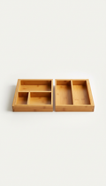 Adjustable Bamboo Drawer Organizer